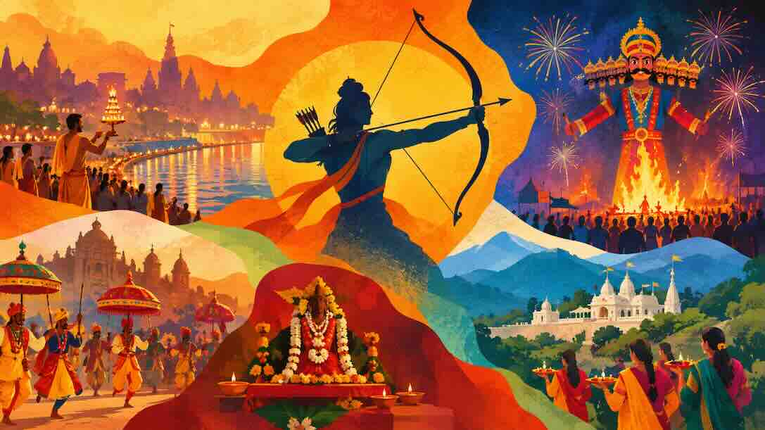 How Is Dussehra Celebrated in Different Ways Across India?