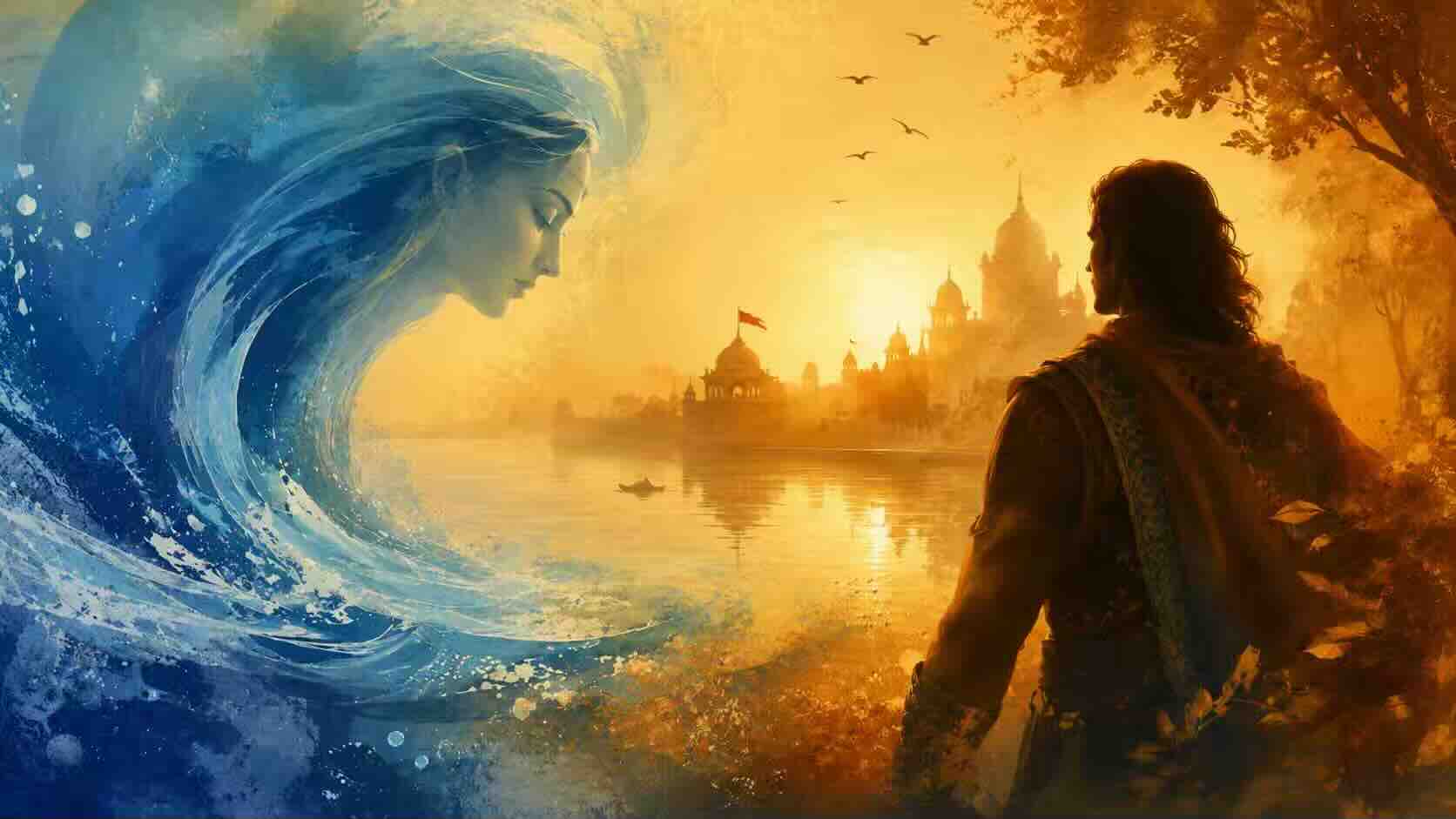 Why Did King Shantanu Marry Goddess Ganga? The Love Story That Began the Mahabharat