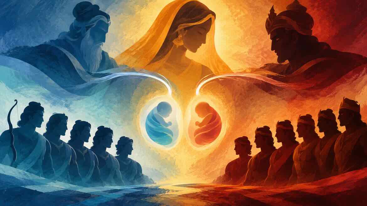 How Were the Pandavas and Kauravas Born?