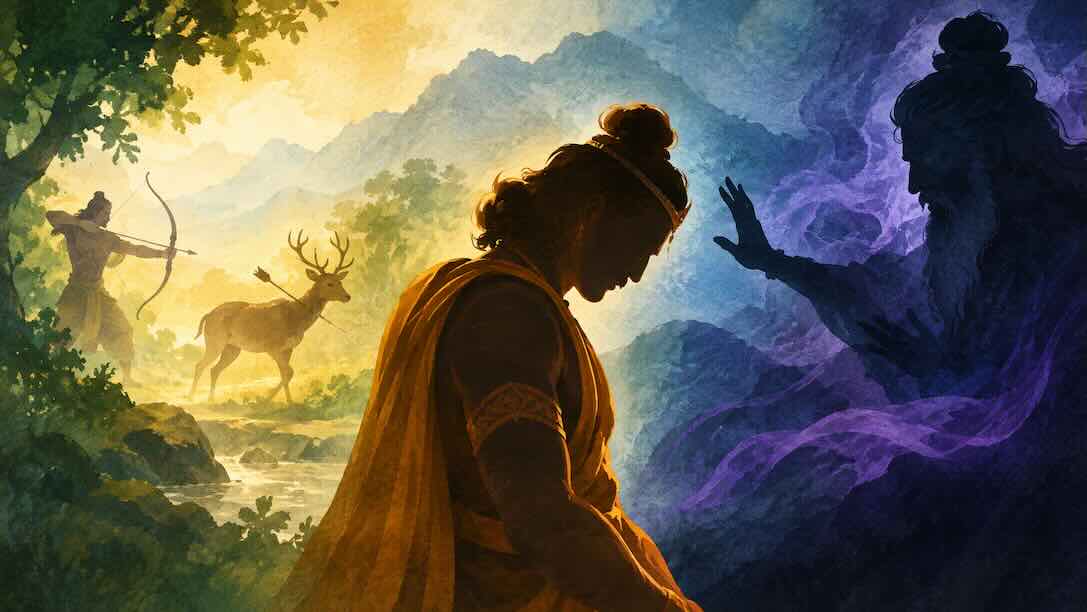Why Was Pandu Cursed, and How Did Dhritarashtra Become King?