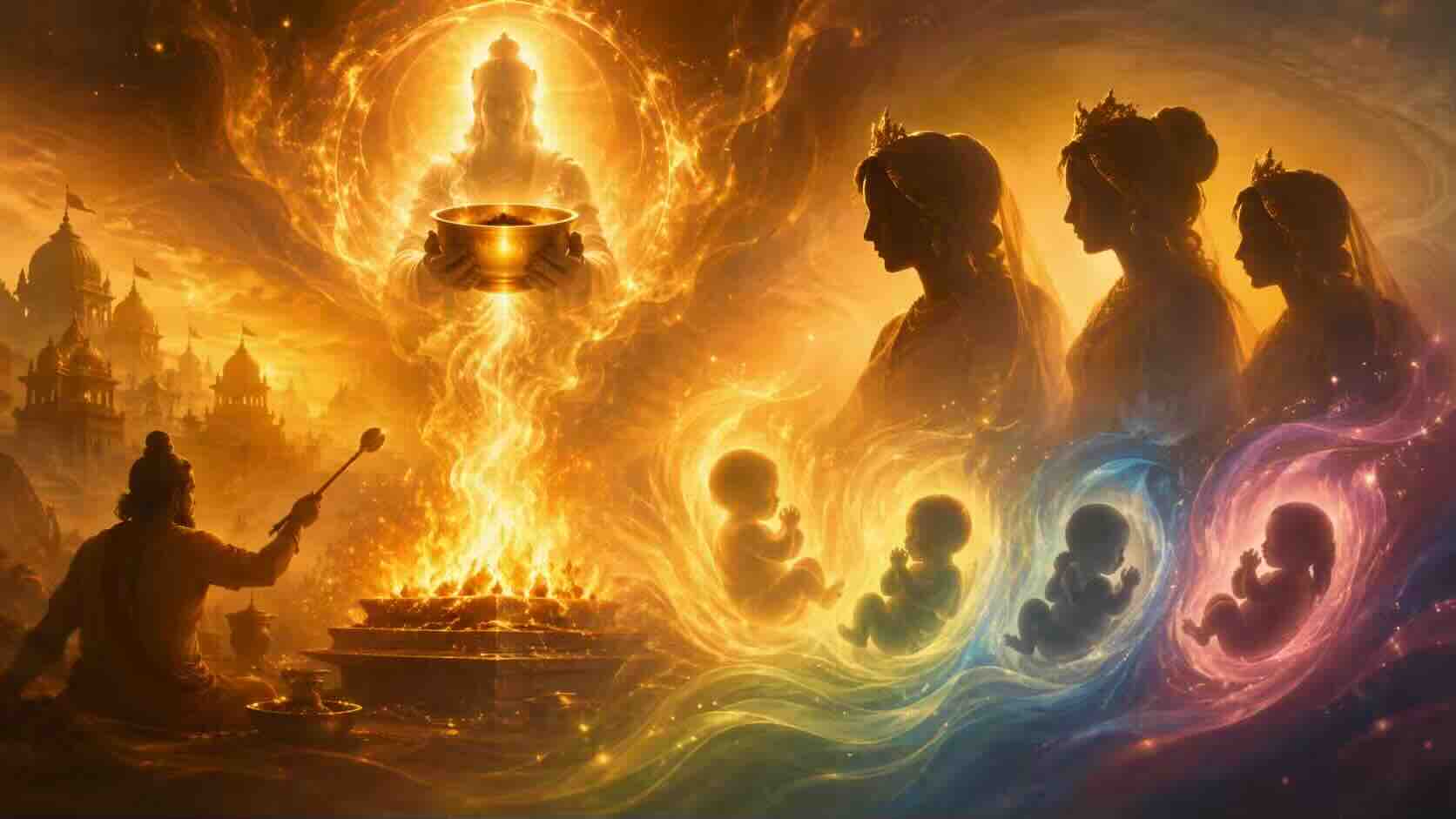 भगवान राम, भरत, लक्ष्मण और शत्रुघ्न का जन्म कैसे हुआ? पुत्रकामेष्टि यज्ञ की दिव्य कथा