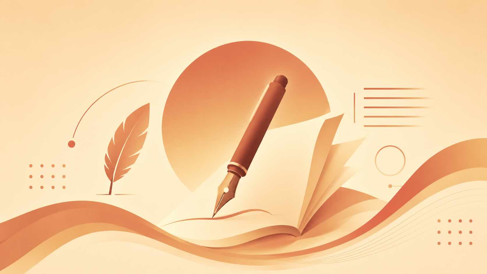 Writing desk artwork